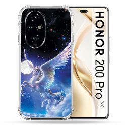 Coque Renforcée Pour Honor 200 Pro 5G Fantastique Licorne Céleste
