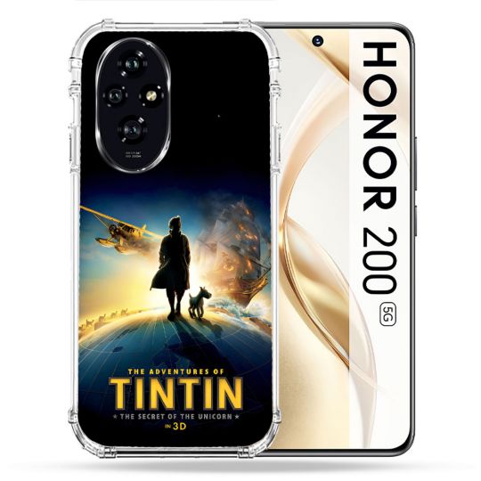 Coque Renforcée Pour Honor 200 5G Tintin Affiche