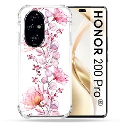 Coque Renforcée Pour Honor 200 Pro 5G Fleur Eclosion