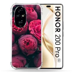 Coque Renforcée Pour Honor 200 Pro 5G Fleur Pivoine