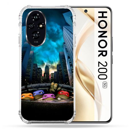 Coque Renforcée Pour Honor 200 5G Tortue Ninja Ville
