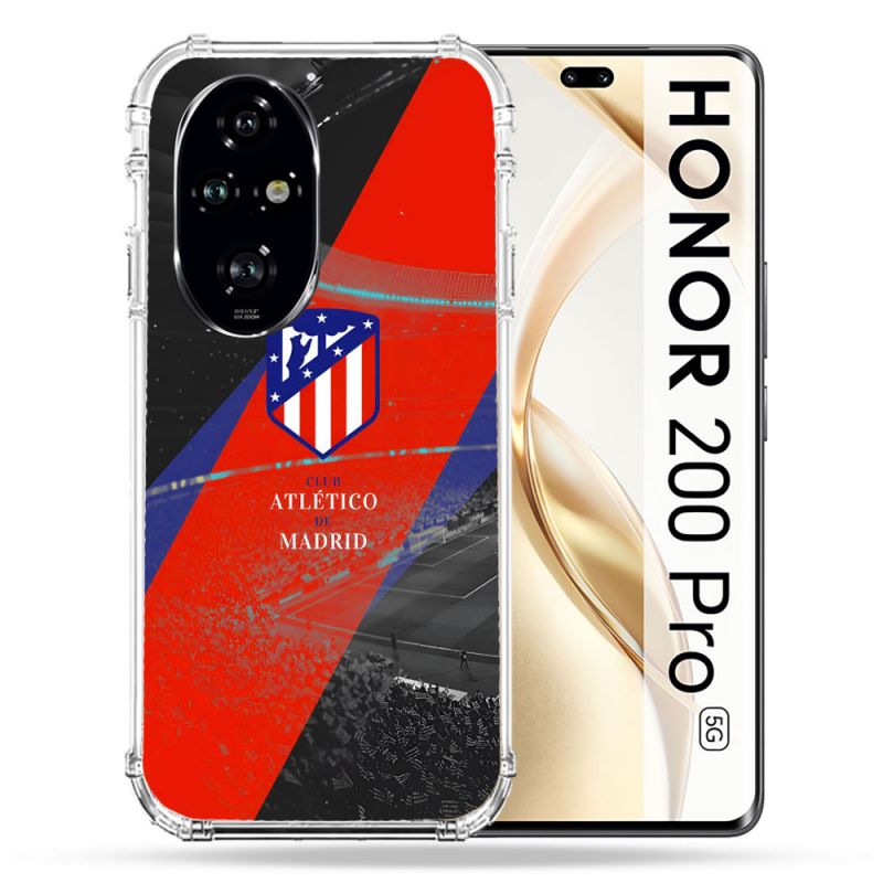Coque Renforcée Pour Honor 200 Pro 5G Foot Athletico Madrid