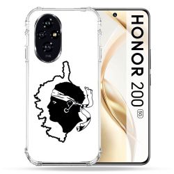 Coque Renforcée Pour Honor 200 5G Voyage Corse Blanc