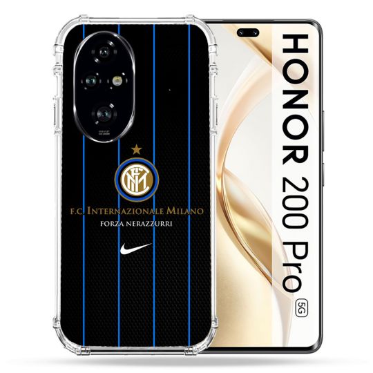 Coque Renforcée Pour Honor 200 Pro 5G Foot Inter Milan