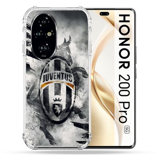 Coque Renforcée Pour Honor 200 Pro 5G Foot Juventus Turin