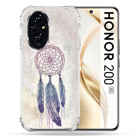 Coque Renforcée Pour Honor 200 5G Zen Attrape Reve Blanc