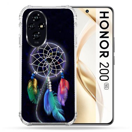 Coque Renforcée Pour Honor 200 5G Zen Attrape Reve Multicolore
