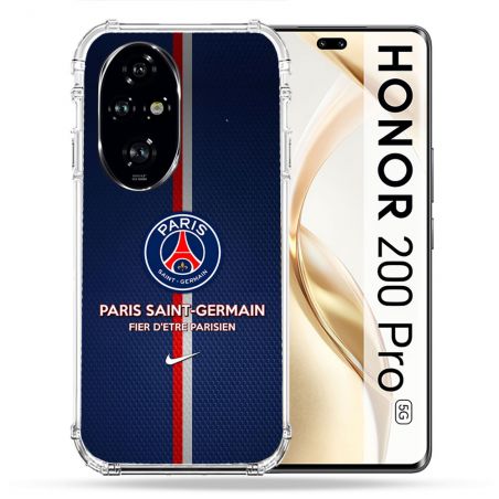 Coque Renforcée Pour Honor 200 Pro 5G Foot PSG Fier