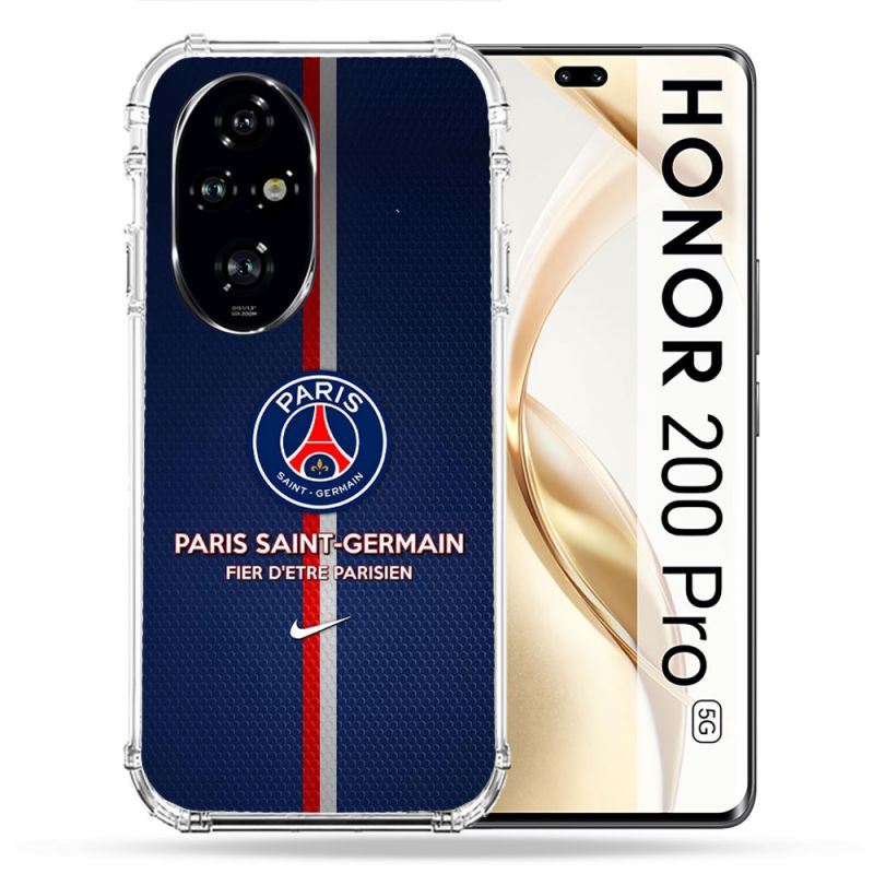 Coque Renforcée Pour Honor 200 Pro 5G Foot PSG Fier