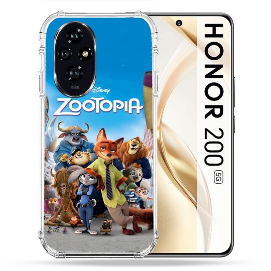 Coque Renforcée Pour Honor 200 5G Zootopia