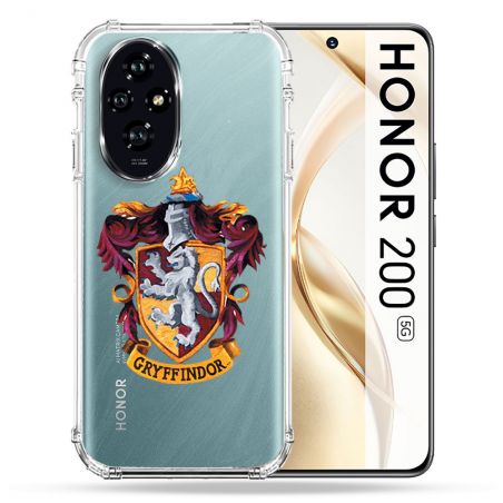 Coque Transparente Pour Honor 200 5G Harry Potter Griffindor