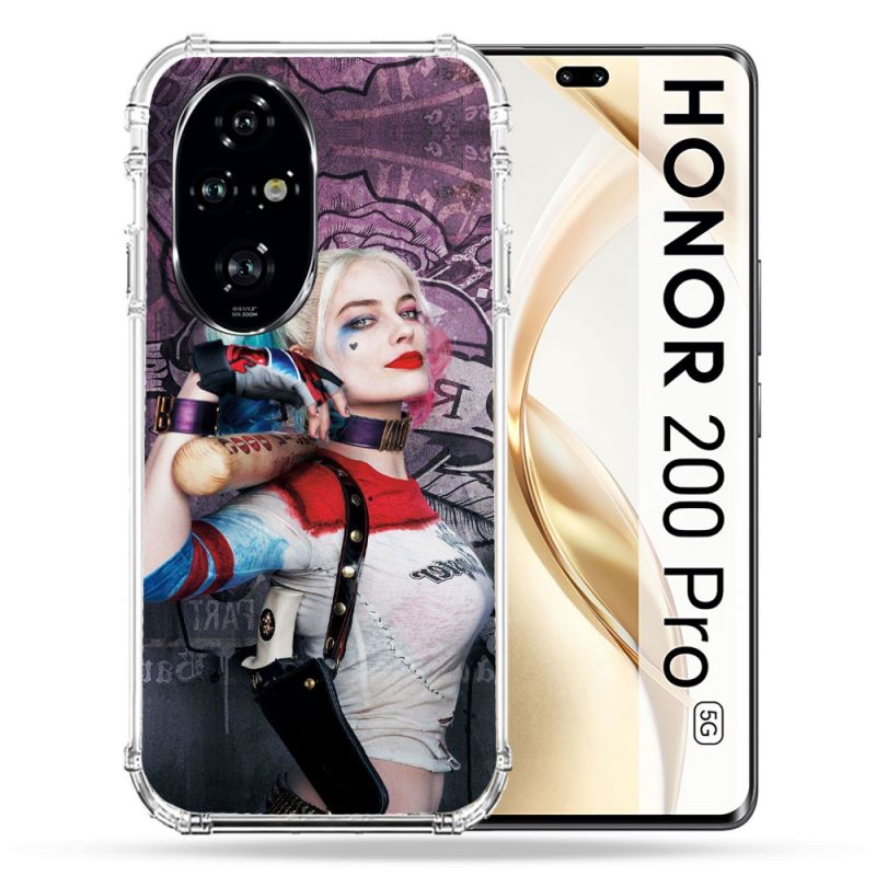 Coque Renforcée Pour Honor 200 Pro 5G Harley Quinn Batte