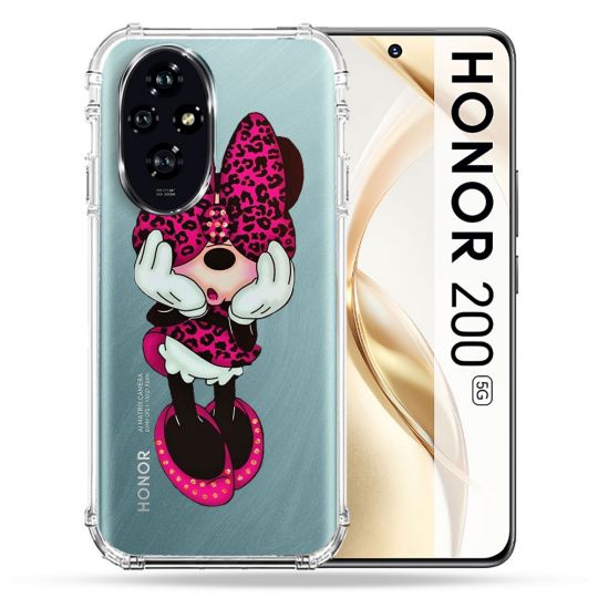 Coque Transparente Pour Honor 200 5G Minnie
