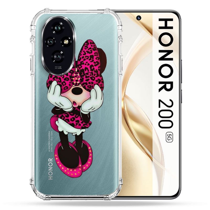 Coque Transparente Pour Honor 200 5G Minnie