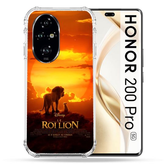 Coque Renforcée Pour Honor 200 Pro 5G Le Roi Lion Affiche