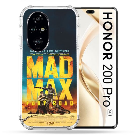 Coque Renforcée Pour Honor 200 Pro 5G Mad Max Affiche