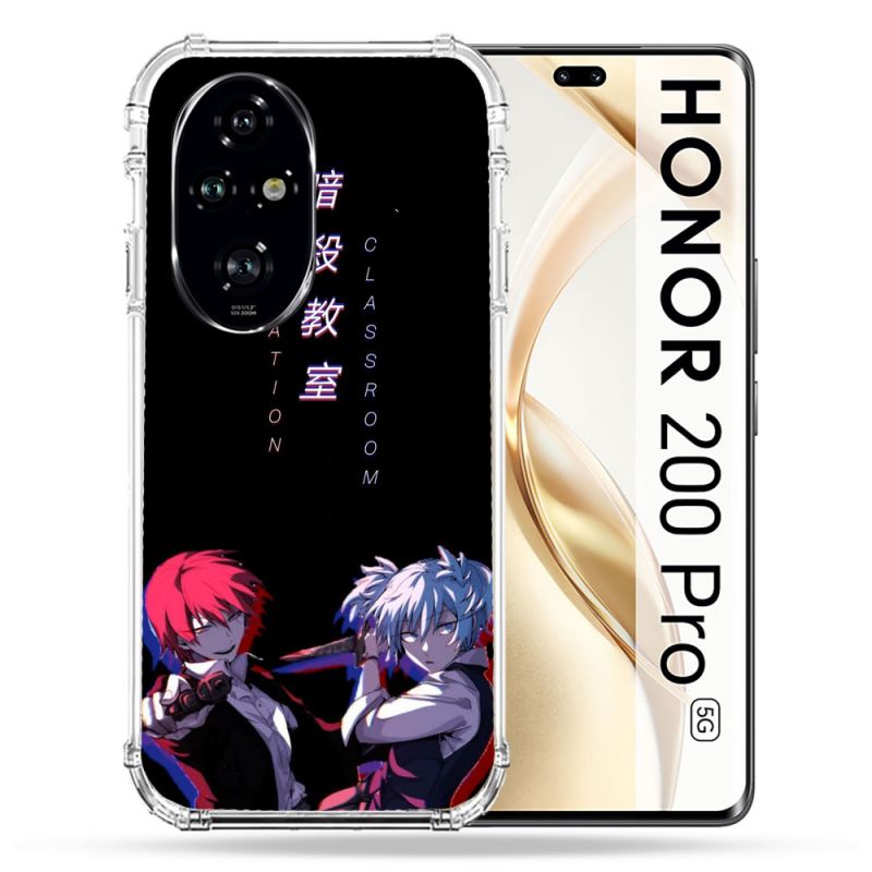 Coque Renforcée Pour Honor 200 Pro 5G Manga Assassination Classroom Duo