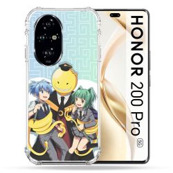 Coque Renforcée Pour Honor 200 Pro 5G Manga Assassination Classroom Kuro Trio