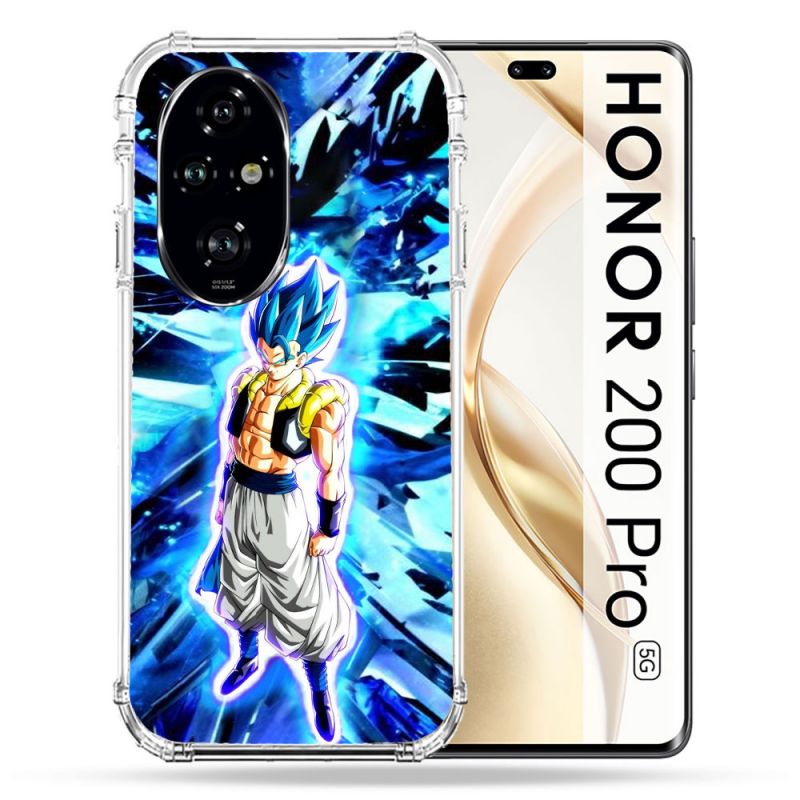 Coque Renforcée Pour Honor 200 Pro 5G Manga Dragon Ball Gogeta Lumiere