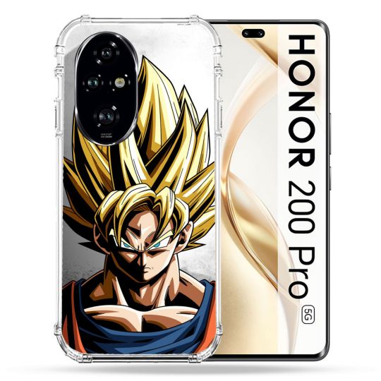 Coque Renforcée Pour Honor 200 Pro 5G Manga Dragon Ball Sangoku Portrait