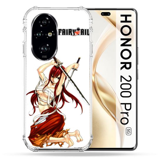 Coque Renforcée Pour Honor 200 Pro 5G Manga Fairy Tail Erza
