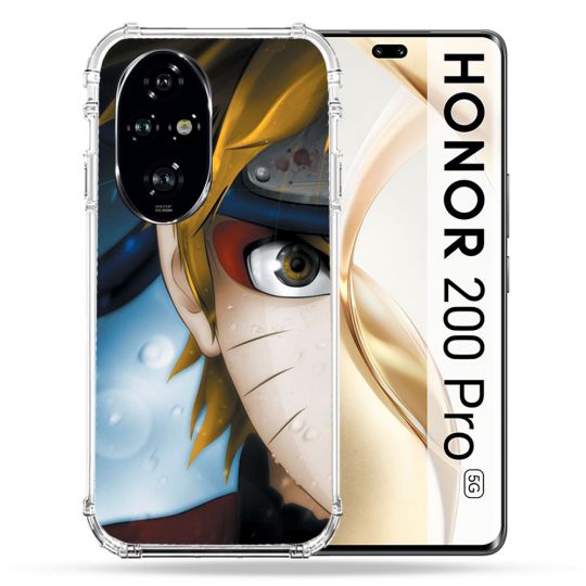 Coque Renforcée Pour Honor 200 Pro 5G Manga Naruto Blanc