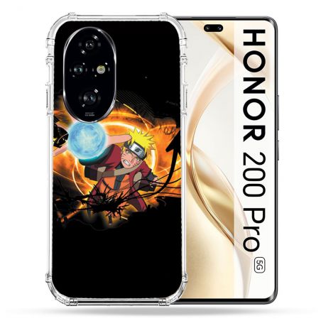 Coque Renforcée Pour Honor 200 Pro 5G Manga Naruto Noir