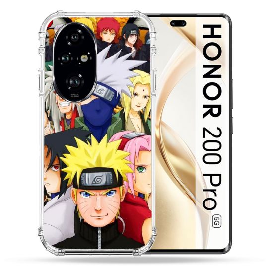 Coque Renforcée Pour Honor 200 Pro 5G Manga Naruto Team