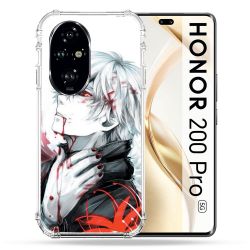 Coque Renforcée Pour Honor 200 Pro 5G Manga Tokyo Ghoul Kaneki Blanc