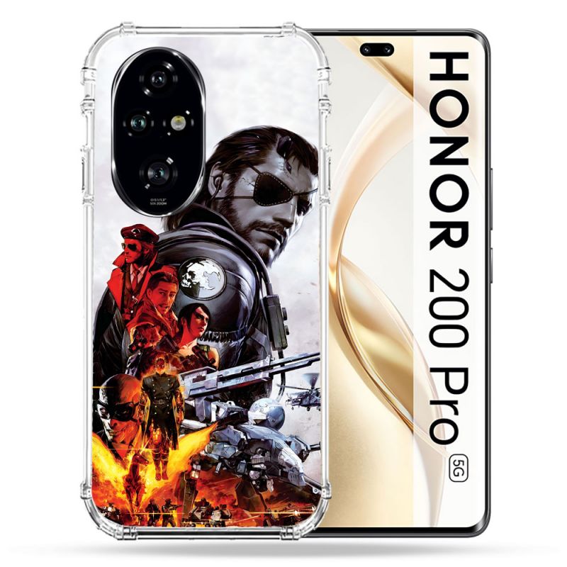 Coque Renforcée Pour Honor 200 Pro 5G Metal Gear Solid