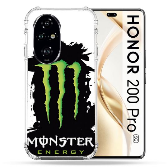 Coque Renforcée Pour Honor 200 Pro 5G Monster Energy Tache