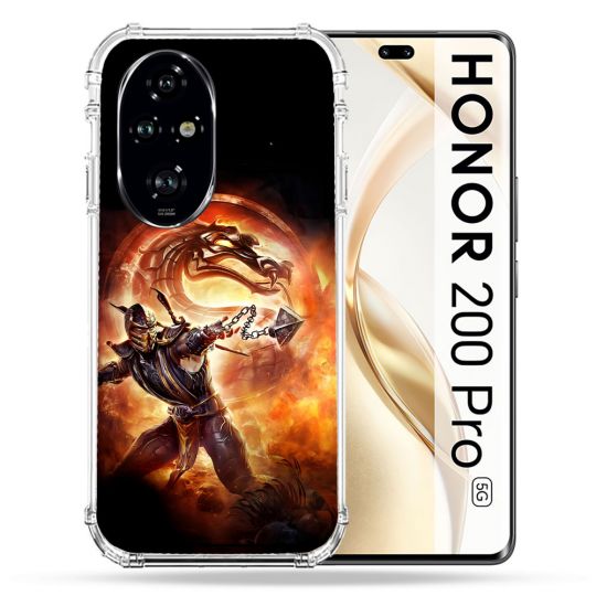Coque Renforcée Pour Honor 200 Pro 5G Mortal Combat