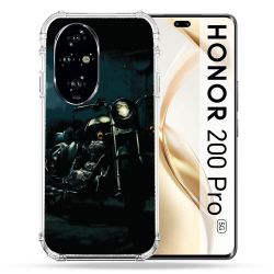 Coque Renforcée Pour Honor 200 Pro 5G Moto Harley Vintage