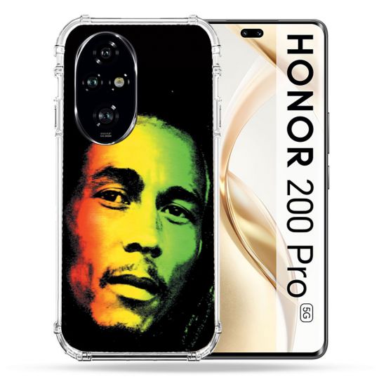 Coque Renforcée Pour Honor 200 Pro 5G Musique Bob Marley 2