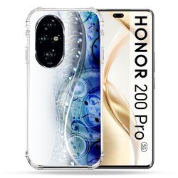 Coque Renforcée Pour Honor 200 Pro 5G Musique Partition Vague