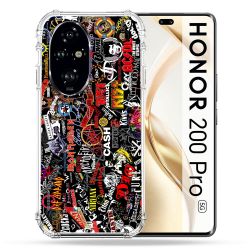 Coque Renforcée Pour Honor 200 Pro 5G Musique Rock Groupe