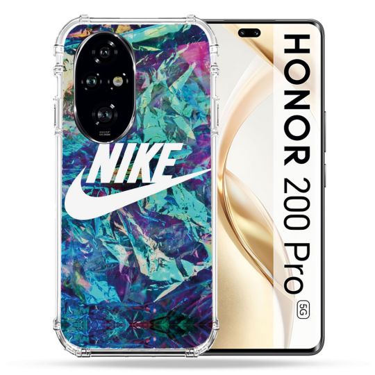 Coque Renforcée Pour Honor 200 Pro 5G Nike Turquoise