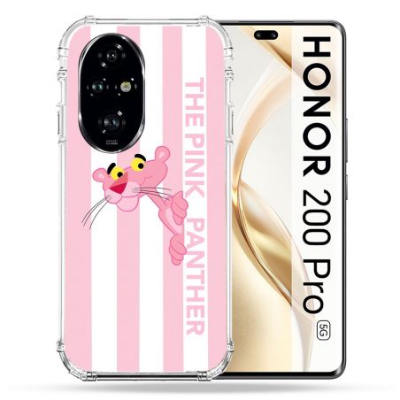 Coque Renforcée Pour Honor 200 Pro 5G Panthere Rose