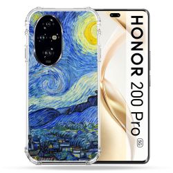 Coque Renforcée Pour Honor 200 Pro 5G Peinture La nuit étoilée