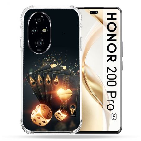 Coque Renforcée Pour Honor 200 Pro 5G Poker Des