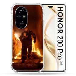 Coque Renforcée Pour Honor 200 Pro 5G Pompier Escalier