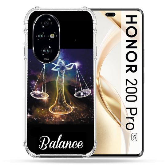 Coque Renforcée Pour Honor 200 Pro 5G Signe Zodiaque 2 Balance