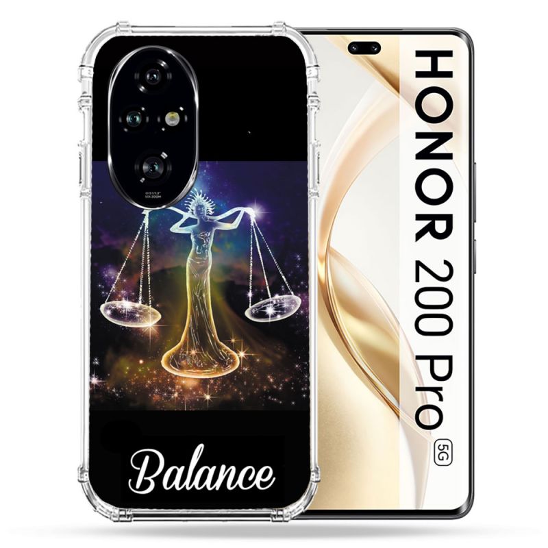 Coque Renforcée Pour Honor 200 Pro 5G Signe Zodiaque 2 Balance
