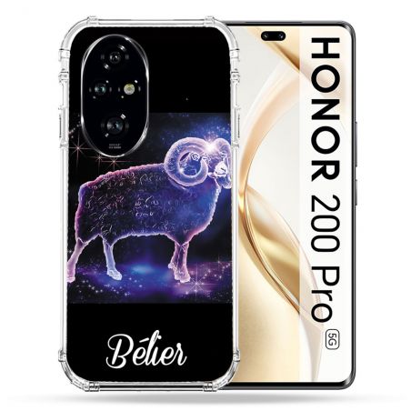 Coque Renforcée Pour Honor 200 Pro 5G Signe Zodiaque 2 Bélier