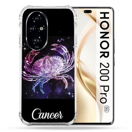 Coque Renforcée Pour Honor 200 Pro 5G Signe Zodiaque 2 Cancer