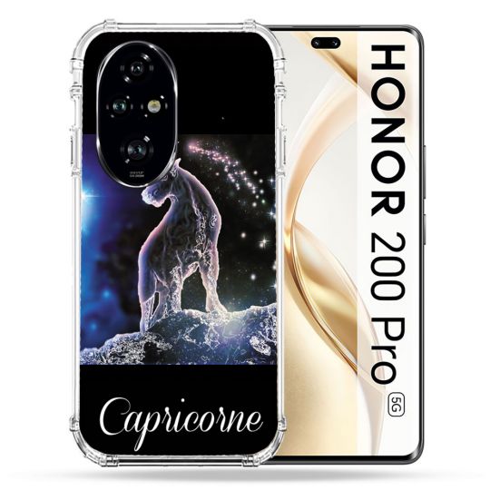 Coque Renforcée Pour Honor 200 Pro 5G Signe Zodiaque 2 Capricorne