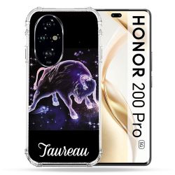Coque Renforcée Pour Honor 200 Pro 5G Signe Zodiaque 2 Taureau