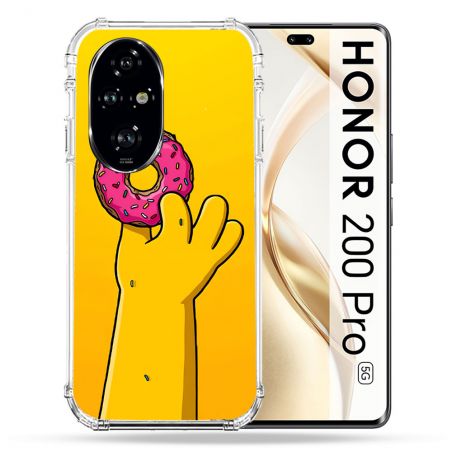 Coque Renforcée Pour Honor 200 Pro 5G Simpson Donuts