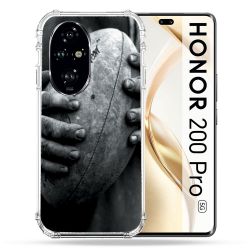 Coque Renforcée Pour Honor 200 Pro 5G Sport Rugby Ballon Vintage