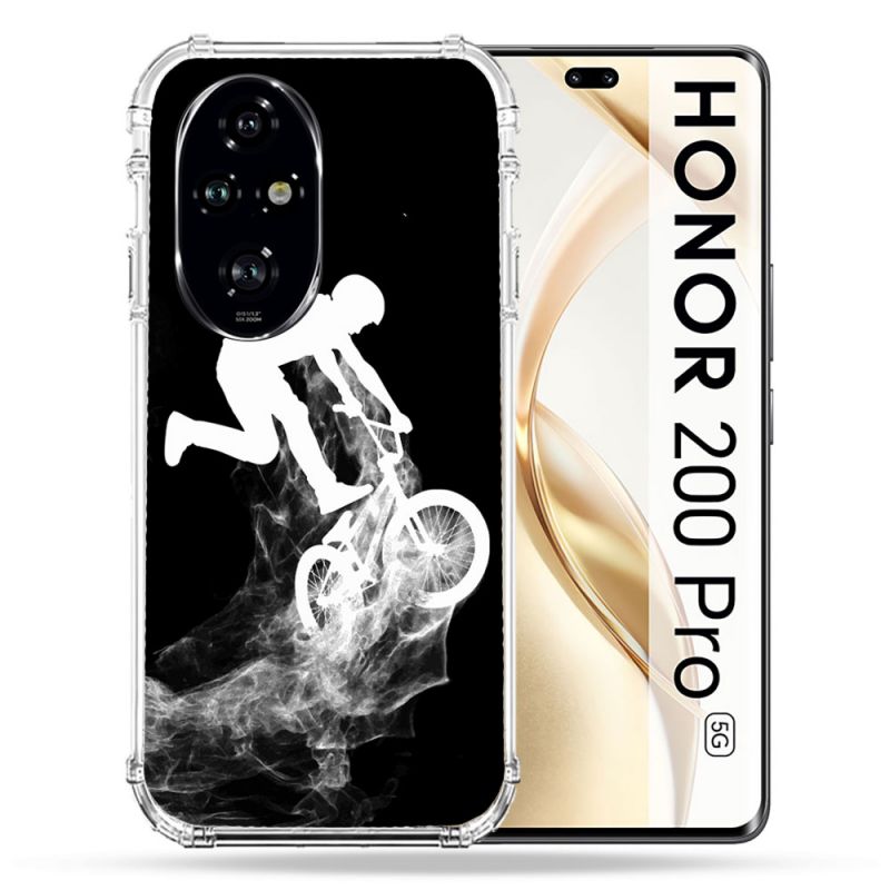 Coque Renforcée Pour Honor 200 Pro 5G Sport VTT Noir